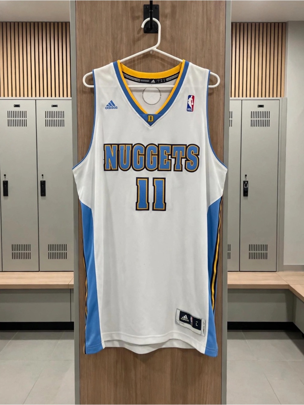 Chris Andersen Denver Nuggets Adidas NBS Basketball Jersey Sz Adult Large